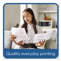 Office Jansan | Universal UNV11202 8.5 in. x 11 in. 20-lb. Deluxe Colored Paper - Blue (500/Ream) image number 3