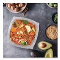 Food Trays, Containers, and Lids | Dart C24SB 5 in. x 5 in. x 1.99 in. 24 oz. Plastic Bowls - Square Clear (252/Carton) image number 4