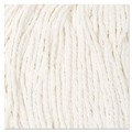 Mops | Boardwalk BWK2024RCT No. 24 Rayon Cut-End Wet Mop Head - White (12/Carton) image number 4