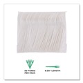 Cutlery | Eco-Products EP-S012 Plantware 6 in. Compostable Cutlery Fork - Pearl White (1000/Carton) image number 5
