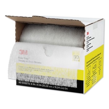 3M 8 in. x 30 ft. Easy Trap Duster - White (1/Box)