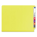 Office Jansan | Smead 26789 End Tab Pressboard Classification Folders with Six SafeSHIELD Fasteners - Letter, Yellow (10/Box) image number 1