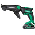 Metabo HPT Clearance | Metabo HPT W18DAQBM 18V MultiVolt Lithium-Ion Brushless Cordless Drywall Screw Gun Kit with Collated Screw Magazine (2 Ah) image number 3