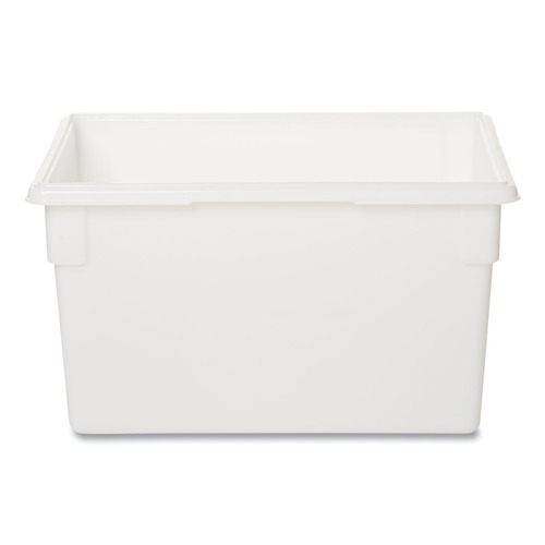 Food Trays, Containers, and Lids | Rubbermaid Commercial FG350100WHT Food/tote Boxes, 21.5gal, 26w X 18d X 15h, White image number 0