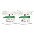 Cleaning Cloths | Clorox Healthcare 30827 12 in. x 11 in. Hydrogen Peroxide Cleaner Disinfectant Wipes - Unscented White (2/Carton) image number 0