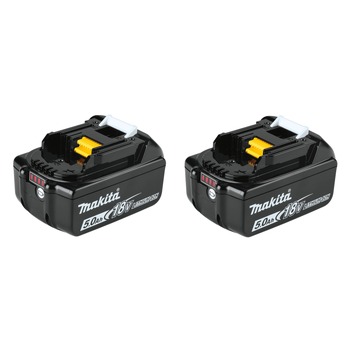 Makita (2) 18V LXT Lithium‑Ion Batteries Bundle (5 Ah)