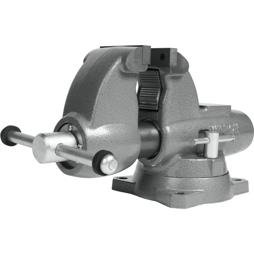Vises | Wilton WL9-28825 C-0 Combination Pipe and Bench 3-1/2 in. Jaw Round Channel Vise with Swivel Base image number 0