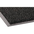 Office Jansan | Crown DS 0046CH Dust-Star 48 in. x 72 in. Microfiber Wiper Mat - Charcoal image number 3