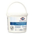 Office Jansan | Clorox Healthcare 30358 12 in. x 12 in. 1-Ply Bleach Germicidal Wipes - Unscented, White (110/Bucket, 2 Buckets/Carton) image number 1