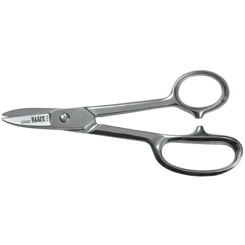 Scissors | Klein Tools 22000 6-1/2 in. High-Leverage Electrician Snip/Scissors image number 0