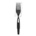 Cutlery | Dixie SSWPF5 SmartStock Wrapped Heavyweight Cutlery Forks Refill - Black (960/Carton) image number 1