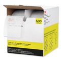 3M 55655W Easy Trap 5 in. x 125 ft. Sweep and Dust Sheets - White (2 Rolls/Carton, 250/Roll) image number 0