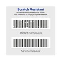 Office Jansan | Avery 04156 4 in. x 6 in. Multipurpose Thermal Labels - White (1-Box) image number 5