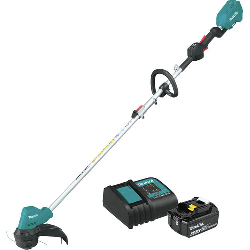 Makita Xru12sm1 18v Lxt Lithium Ion Brushless Cordless String Trimmer Kit 4 Ah Cpo Outlets