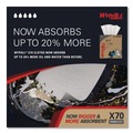 Cleaning & Janitorial Supplies | WypAll 41455 X70 9-1/10 in. x 16-4/5 in. Cloths - White (100/Box 10 Boxes/Carton) image number 4