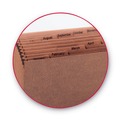 Office Jansan | Smead 70388 TUFF 1/6-Cut Tab Jan. to Dec. Expanding File - Letter, Redrope image number 7