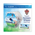 Cleaning & Janitorial Supplies | Dust-Off DMHJ 1 Jar, 200 Individual 5 in. x 7-3/4 in. Touch Screen Wipe Packets image number 5