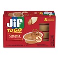 Snacks | Jif SMU65642 1.1 oz Creamy Peanut Butter Cups (8/Box) image number 0