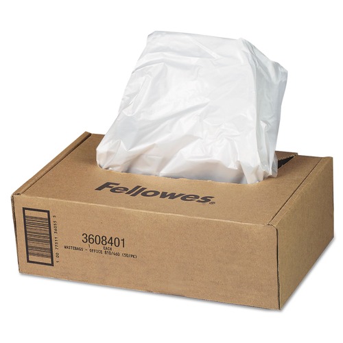Office Jansan | Fellowes Mfg Co. 3608401 16 to 20 Gallon Capacity Shredder Waste Bags (1/Carton) image number 0