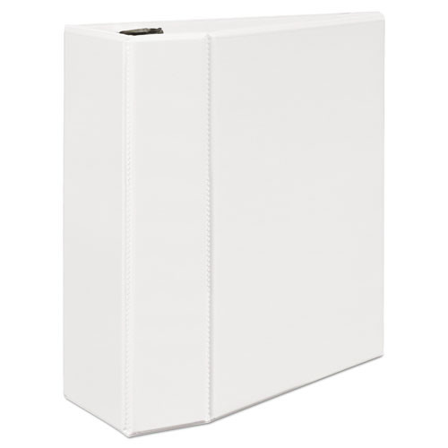 Office Jansan | Avery 09901 11 in. x 8.5 in. 3 Rings 5 in. Capacity Durable View Binder with DuraHinge and EZD Rings - White image number 0