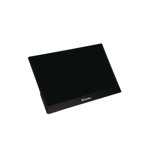Office Electronics & Batteries | Verbatim 49591 1920 Pixels x 1080 Pixels 14 in. Widescreen IPS Panel Aluminum Portable Monitor image number 0