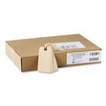  | Avery 12505 4.75 in. x 2.38 in. 11.5 pt Stock Strung Shipping Tags - Manila (1000/Box) image number 0