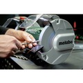 Bench Grinders | Metabo 604200420 DS 200 Plus 110V - 120V 600 Watts 3600 RPM 8 in. Corded Heavy-Duty Bench Grinder image number 3