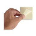 Office Jansan | Universal UNV28068 3 in. x 3 in. Recycled Self-Stick Note Pads - Yellow (18 Pads/Pack) image number 4