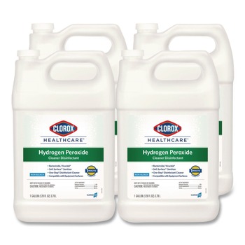 Clorox Healthcare 1 gal. Bottle Hydrogen-Peroxide Cleaner/Disinfectant (4/Carton)