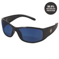 Labor Day Sale! Save $30 off $199! | Ansell 21307 3016314 Elite Safety Glasses - Black Frame, Blue Mirror Polycarbonate Lens (12/Carton) image number 2