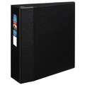 Office Jansan | Avery 79984 3 Locking One Touch EZD Rings 4 in. Capacity 11 in. x 8.5 in. Heavy-Duty Non-View Binder with DuraHinge - Black image number 0