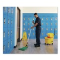 Mops | Rubbermaid Commercial FGT85206GR00 5 in. Green Headband Microfiber Tube Mop - Medium Green (6/Carton) image number 5