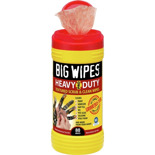 Paper Towels and Napkins | Big Wipes 6002 0046 Heavy Duty Dual Side Cleaning Wipes image number 0
