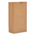 Early Labor Day Sale | General 29810 6.31 in. x 4.19 in. x 13.38 in. #10 50 lbs. Capacity Grocery Paper Bags - Kraft (500 Bags/Bundle) image number 0