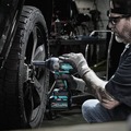 Impact Wrenches | Makita GWT03D 40V MAX XGT Brushless Lithium-Ion 1/2 in. Square Drive Cordless 4‑Speed High‑Torque Impact Wrench Kit with Detent Anvil (2.5 Ah) image number 10