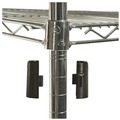  | Alera ALESW504824SR 48 in. x 24 in. x 72 in. NSF Certified Industrial Four-Shelf Wire Shelving Kit - Silver image number 4