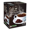Labor Day Sale! Save $30 off $199! | Cafe Escapes 5000330122 Dark Chocolate Hot Cocoa K-Cups (24/Box, 4 Boxes/Carton) image number 2