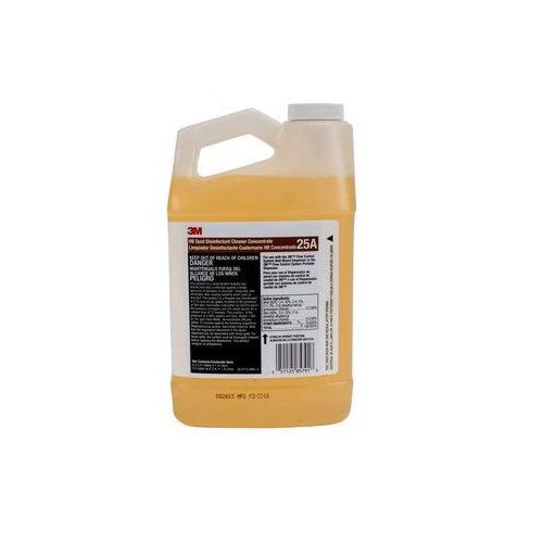 All-Purpose Cleaners | 3M 25A 4/Carton HB Quat Disinfectant Cleaner Concentrate image number 0