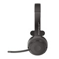 Office Electronics & Batteries | Morpheus 360 HS6200MBT HS6200MBT Over the Head Wireless Mono Headset with Detachable Boom Microphone image number 2