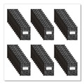 Notebooks & Pads | Roaring Spring 77505 10 in. x 8 in. Sheets Flexible Composition Notebook - Black Marble Cover (72/Carton) image number 0