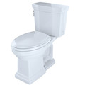 Toilets | TOTO CST404CEFG#01 Promenade II Two-Piece Elongated 1.28 GPF Toilet (Cotton White) image number 2