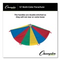  | Champion Sports NP12 12 ft. dia. 12 Handles Nylon Multicolor Parachute image number 3