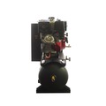 Stationary Air Compressors | EMAX EGES1330V4 13 HP 30 Gallon 2-Stage Industrial Plus V4 Pressure Lubricated Solid Cast Iron Pump 31 CFM Honda GX390 Gas Engine Air Compressor - Truck Mount image number 3