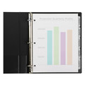 Office Jansan | Avery 11450 11 x 8.5 Print and Apply Index Maker Plastic Dividers with Printable Label Strip - Frosted Clear Tabs (8-Pieces/Set) image number 3