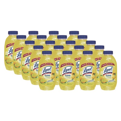 Cleaning & Janitorial Supplies | LYSOL Brand 19200-93805 10.75 oz. Bottle Clean and Fresh Multi-Surface Disinfectant Cleaner - Sparkling Lemon and Sunflower Essence (20/Carton) image number 0