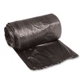 Trash Bags | Boardwalk H4832RKKR01 24 in. x 32 in. 16 gal. 0.35 mil. Low-Density Waste Can Liners - Black (500/Carton) image number 0
