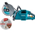Concrete Saws | Makita GEC03T 40V MAX XGT Brushless Lithium-Ion 9 in. Cordless Power Cutter Kit with AFT and Electric Brake (5 Ah) image number 1