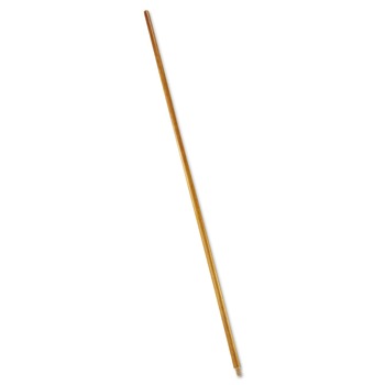 Rubbermaid Commercial 0.94 in. Diameter x 60 in. Wood Threaded-Tip Broom/Sweep Handle - Natural