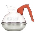 Food Service | BUNN 06101.0101 64 oz. Easy Pour Decanter - Orange Handle image number 3