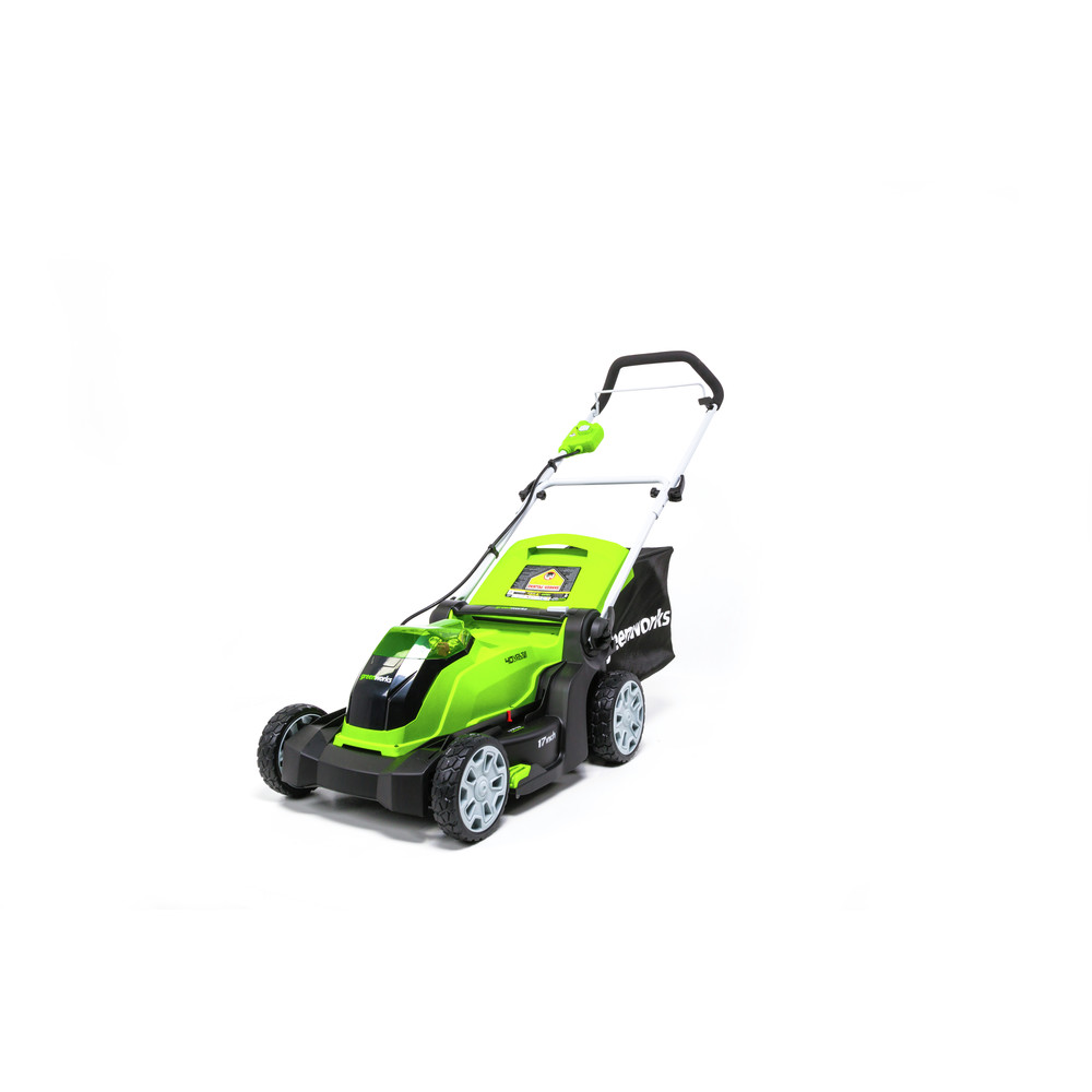 Greenworks 2508302 Greenworks MO40B411 40V 17 in. Brushed Mower | CPO